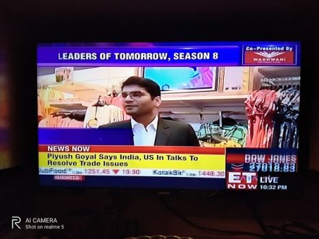 Mr Shashwat Goenka on ET NOW - Leaders of Tomorrow - 17th September 2019 
